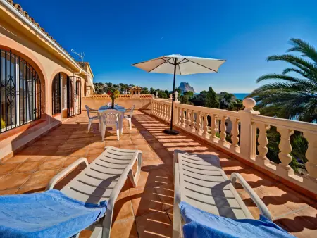 Appartement Canuta Baja 4 – vue mer, terrasse et piscine à Calpe : photo 5