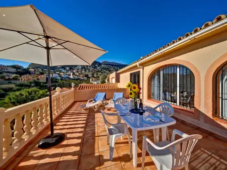 Appartement Canuta Baja 4 – vue mer, terrasse et piscine à Calpe : photo 30