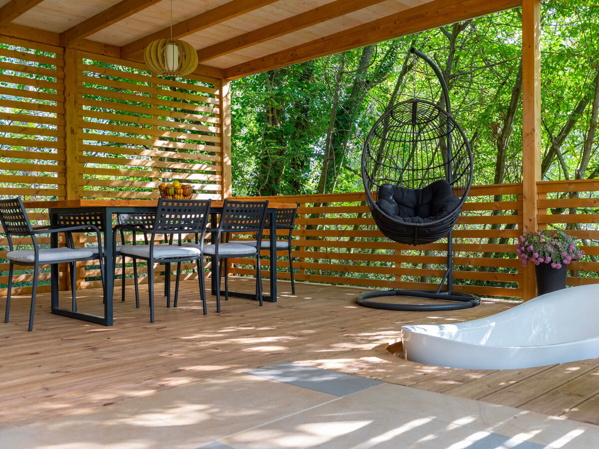 Bungalow Klen 2 à Krnica, 4 pers., terrasse couverte - Photo 1