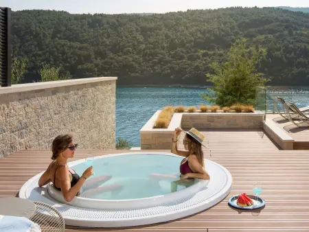 Villa Vlastelini II - 10 pers, piscine chauffée, 30 m mer : photo 4