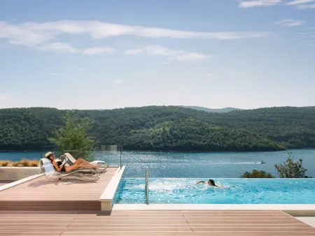 Villa Vlastelini II - 10 pers, piscine chauffée, 30 m mer : photo 7