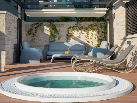 Villa Vlastelini II - 10 pers, piscine chauffée, 30 m mer : photo 26