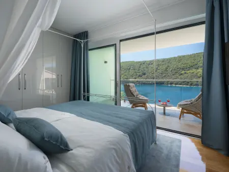 Villa Vlastelini II - 10 pers, piscine chauffée, 30 m mer : photo 44