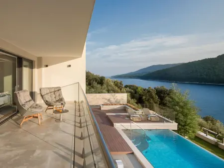 Villa Vlastelini II - 10 pers, piscine chauffée, 30 m mer : photo 47