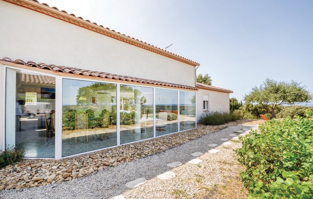 Maison 5 chambres avec piscine débordement, vue Gard - Photo 12