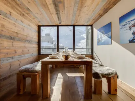 Platières - Appartement 5 chambres face aux pistes à Tignes : photo 4