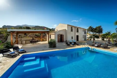 Location villa à Castellammare del Golfo, Villa en Sicile proche de la baie Guidaloca