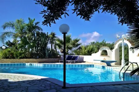 Villa Le Palme e Dependence, Villa avec vue sur la mer et piscine - Photo 7