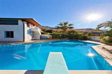 Villa Le Palme e Dependence, Villa avec vue sur la mer et piscine - Photo 8