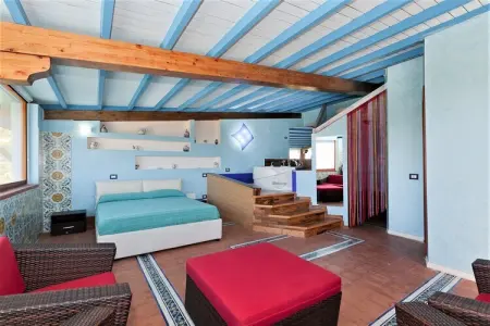Villa Le Palme e Dependence, Villa avec vue sur la mer et piscine - Photo 15