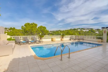 Location villa à Moraira, Villa près de la plage et du centre de Moraira