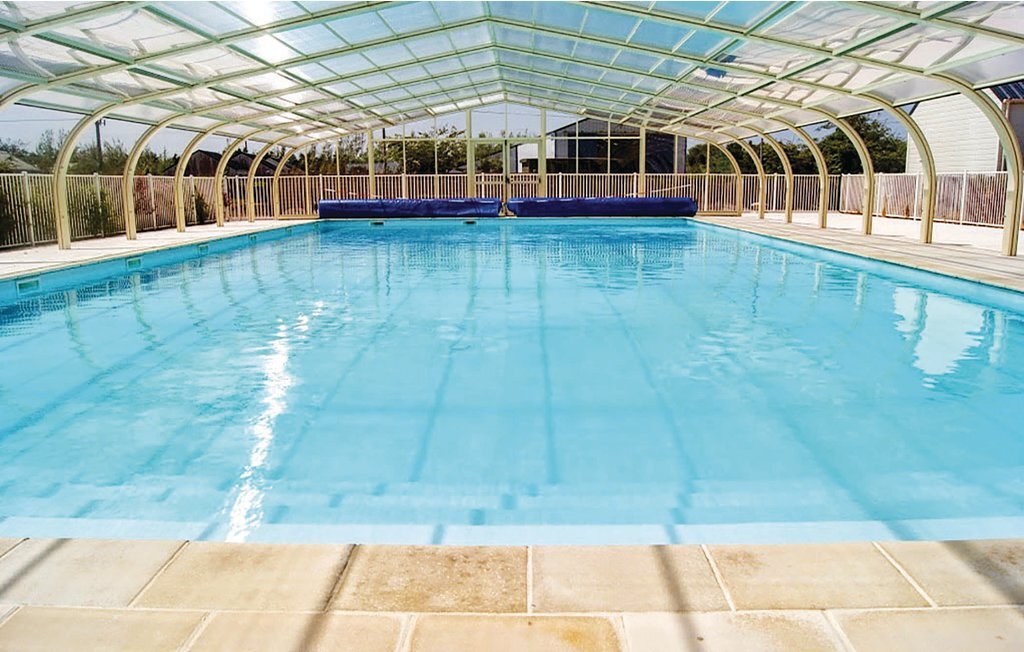 Chalet en bois à Grandcamp-Maisy, 6 pers., piscine - Photo 2