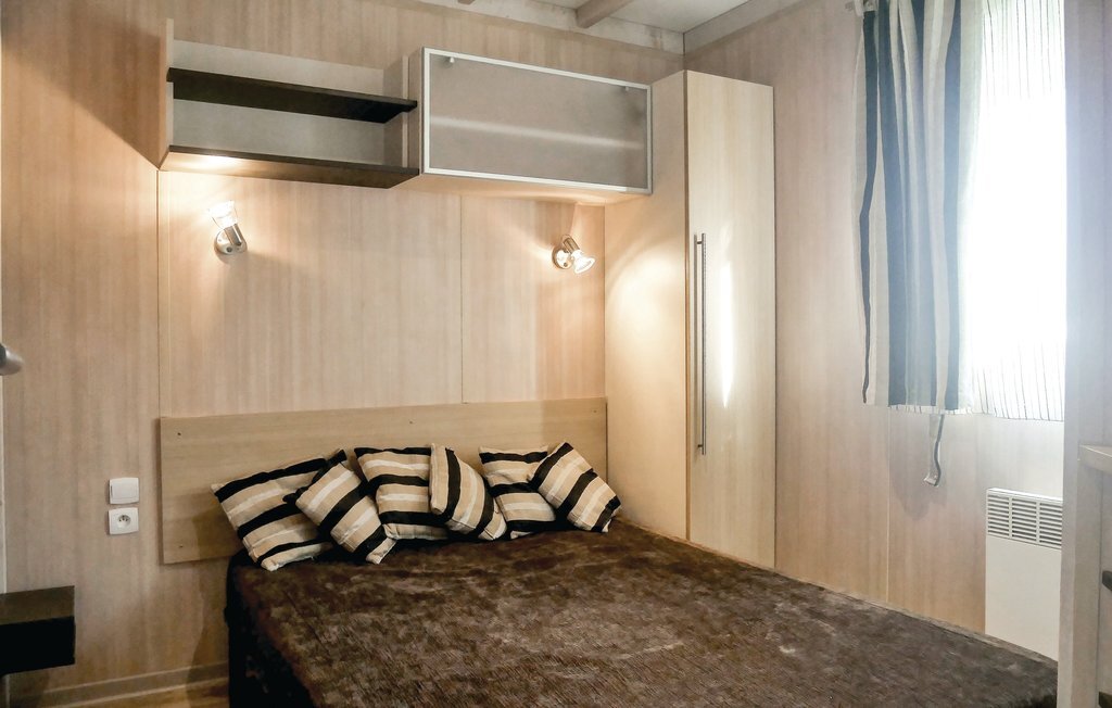 Chalet en bois à Grandcamp-Maisy, 6 pers., piscine - Photo 8
