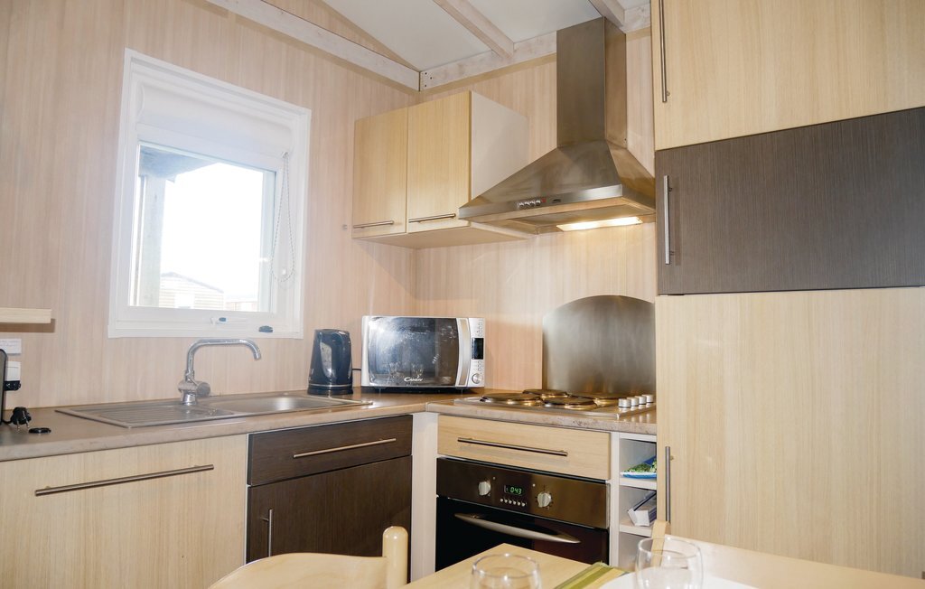 Chalet en bois à Grandcamp-Maisy, 6 pers., piscine - Photo 15