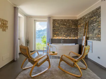 Lacum Lux Resort, maison avec piscine et sauna à Varenna - Photo 18