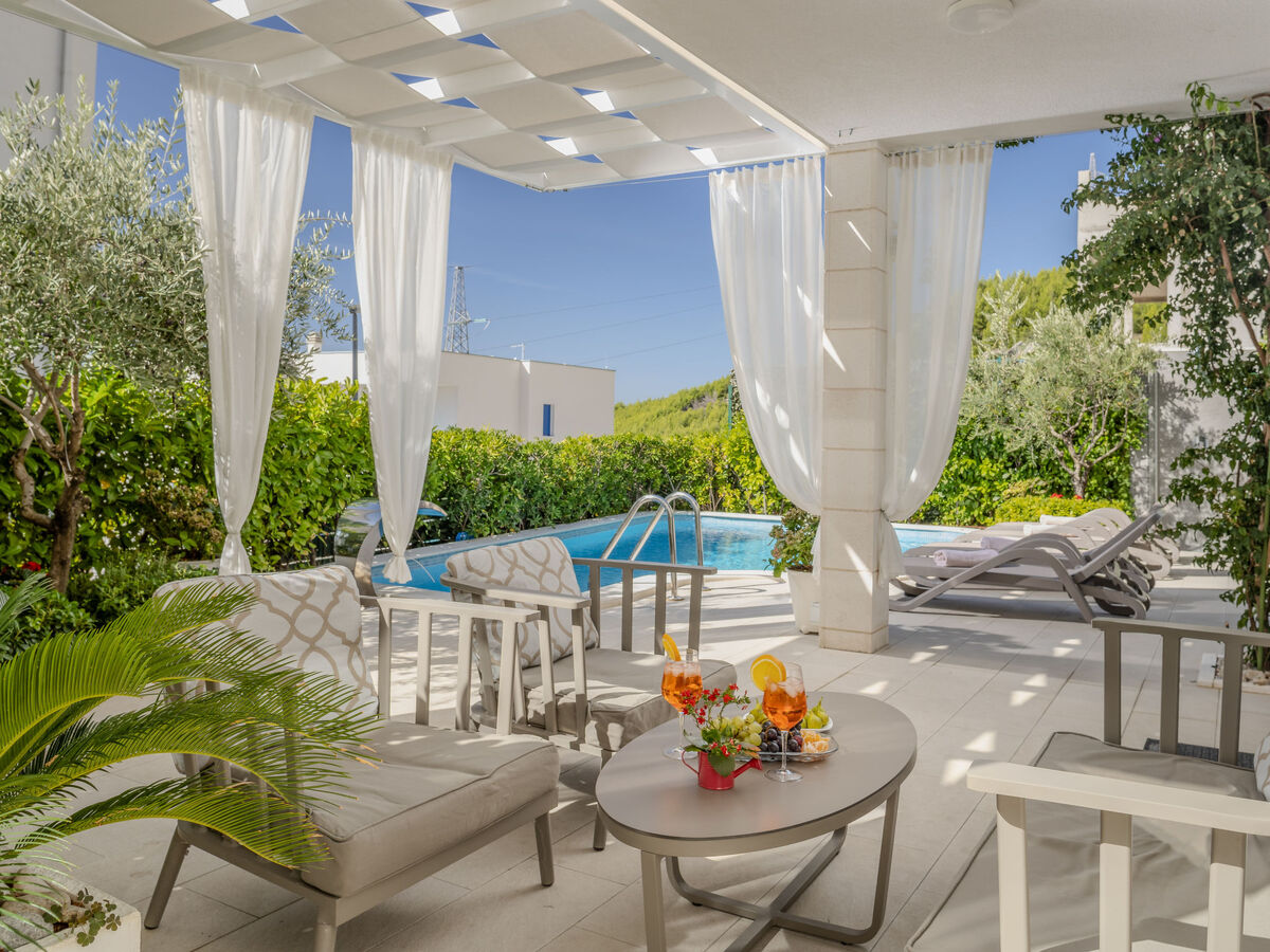 Villa Luka à Makarska : 4 chambres, piscine chauffée - Photo 28