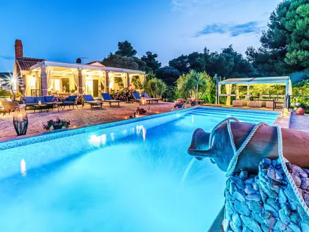 Villa Mutnik - Maison 10 pers. avec piscine face à la mer : photo 31