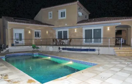 Villa 5 chambres avec piscine chauffée à Saint-Gilles : photo 14