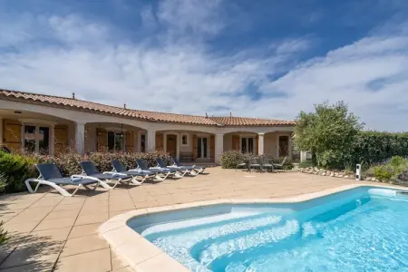 Location villa de vacances à Pouzols Minervois (Soleil d'Oc)