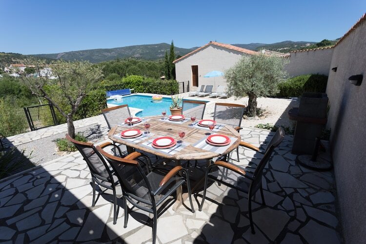Villa Marlise à Félines Minervois, piscine chauffée - Photo 8