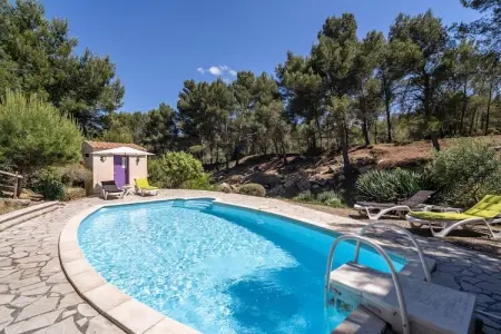 Villa Les Écureuils, piscine privée en Minervois : photo 3