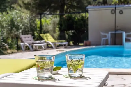 Villa Les Écureuils, piscine privée en Minervois : photo 27