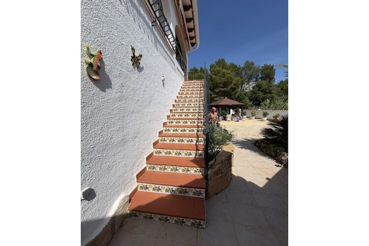 Casa Baars à Benissa : maison avec piscine d'eau salée - Photo 15