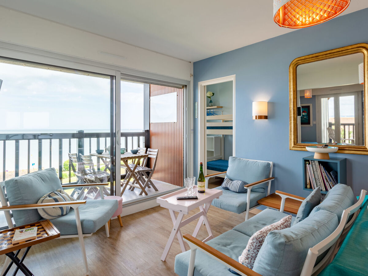 La Bizontine : apt 2 pièces vue mer à Cabourg - Photo 3