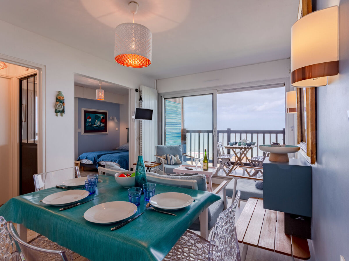 La Bizontine : apt 2 pièces vue mer à Cabourg - Photo 4