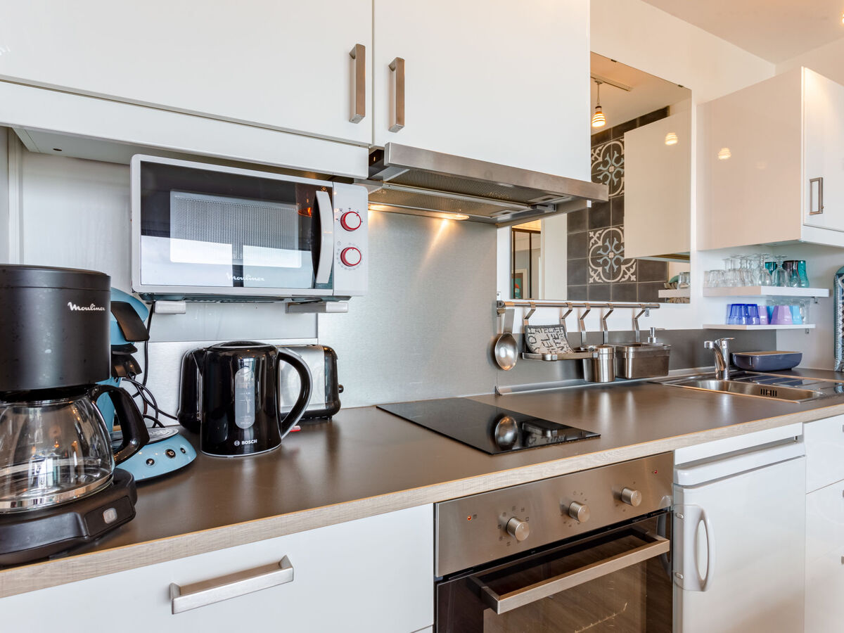 La Bizontine : apt 2 pièces vue mer à Cabourg - Photo 6