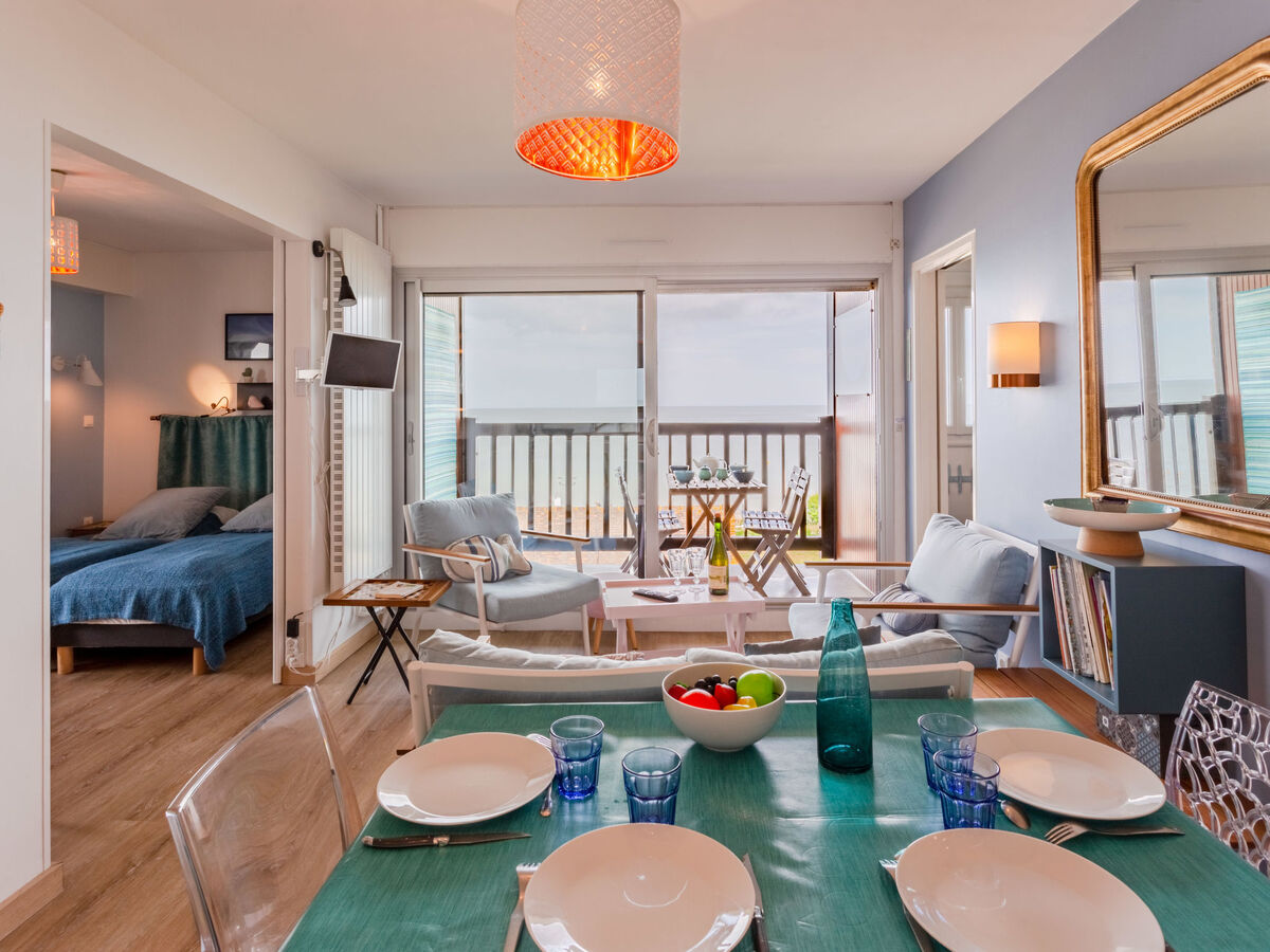 La Bizontine : apt 2 pièces vue mer à Cabourg - Photo 7