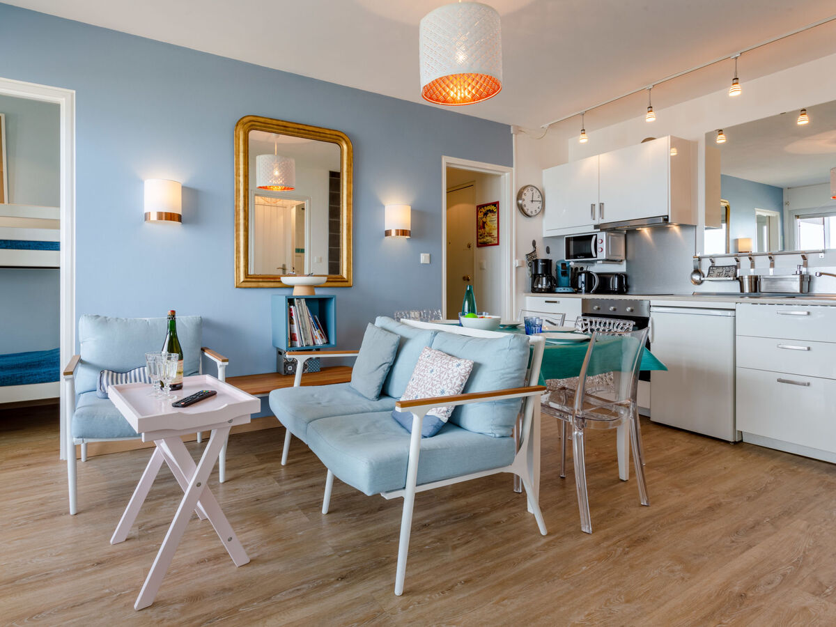 La Bizontine : apt 2 pièces vue mer à Cabourg - Photo 10