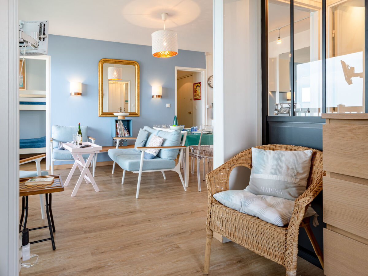 La Bizontine : apt 2 pièces vue mer à Cabourg - Photo 11