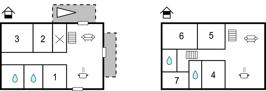 Loft spacieux 7 chambres, piscine et jardin en Ombrie - Photo 33