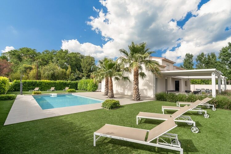 Villa Les Palmiers - 10 pers, piscine chauffée - Photo 1