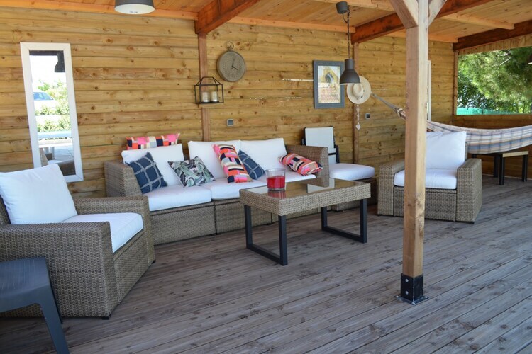 Villa L'Horizon à Escales : piscine chauffée et terrasse - Photo 22