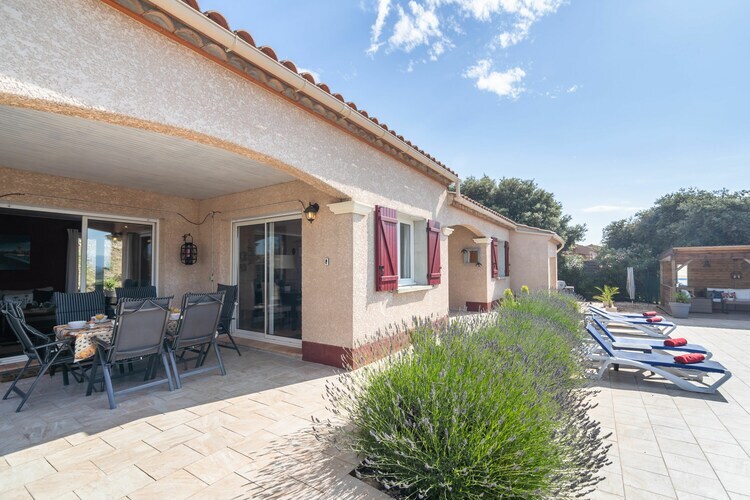 Villa L'Horizon à Escales : piscine chauffée et terrasse - Photo 27