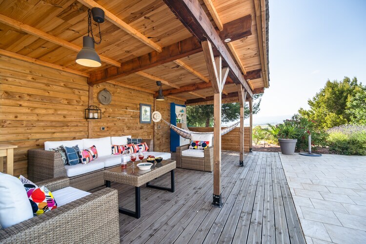 Villa L'Horizon à Escales : piscine chauffée et terrasse - Photo 31