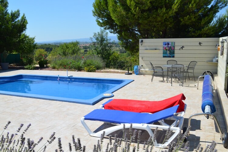 Villa L'Horizon à Escales : piscine chauffée et terrasse - Photo 39