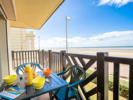 Appartement Cabourg Beach, balcon vue mer : photo 16