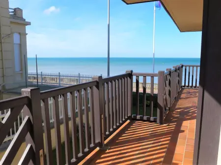 Appartement Cabourg Beach, balcon vue mer : photo 17