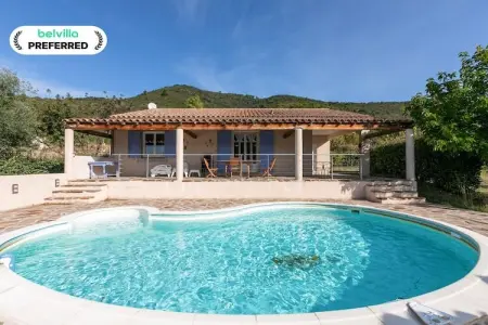 Location villa à Roquebrun