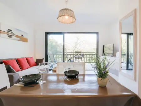 Studio 30 m² Les Jardins d'Eyrac, 110 m de la plage : photo 3