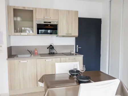 Studio 30 m² Les Jardins d'Eyrac, 110 m de la plage : photo 10