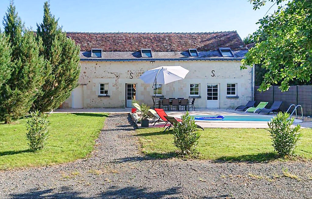 Maison 8 pers. avec piscine privée chauffée à Thilouze - Photo 1