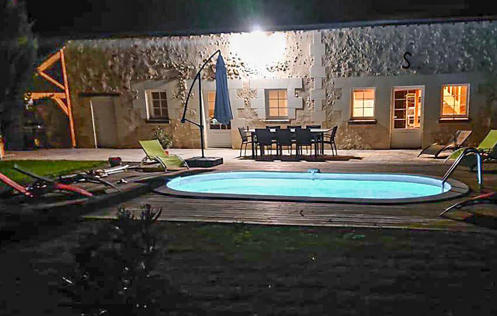 Maison 8 pers. avec piscine privée chauffée à Thilouze - Photo 5