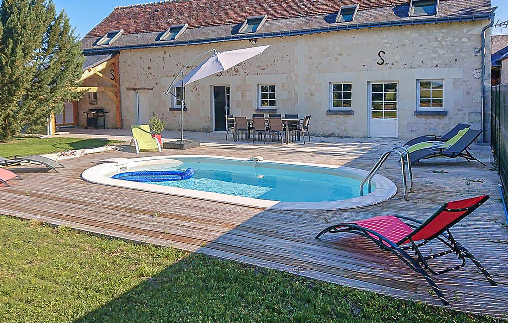 Maison 8 pers. avec piscine privée chauffée à Thilouze - Photo 10