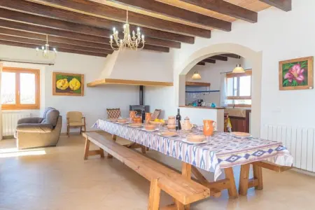 Son Pujol, villa 12 personnes avec piscine à Montuïri : photo 4