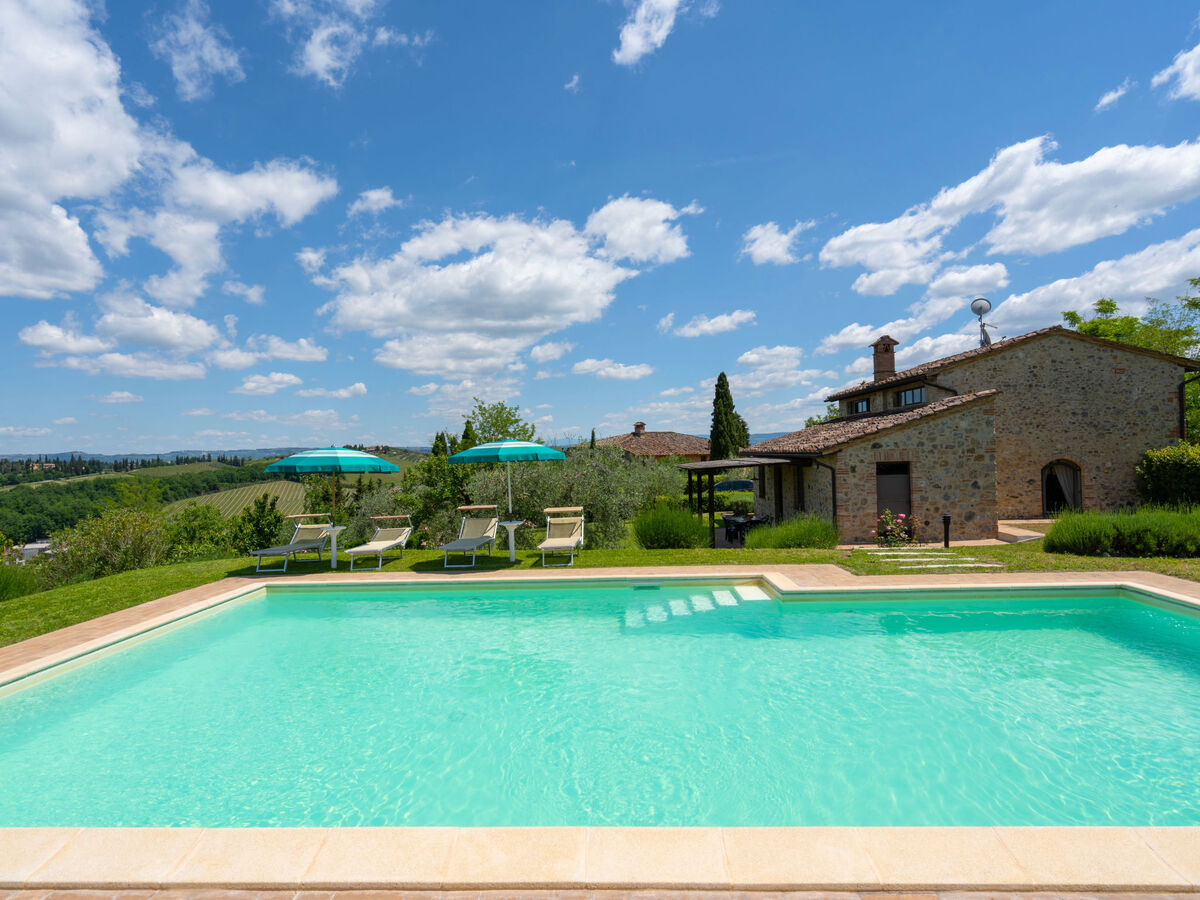 Villa Alba – San Gimignano, piscine et vue panoramique - Photo 1
