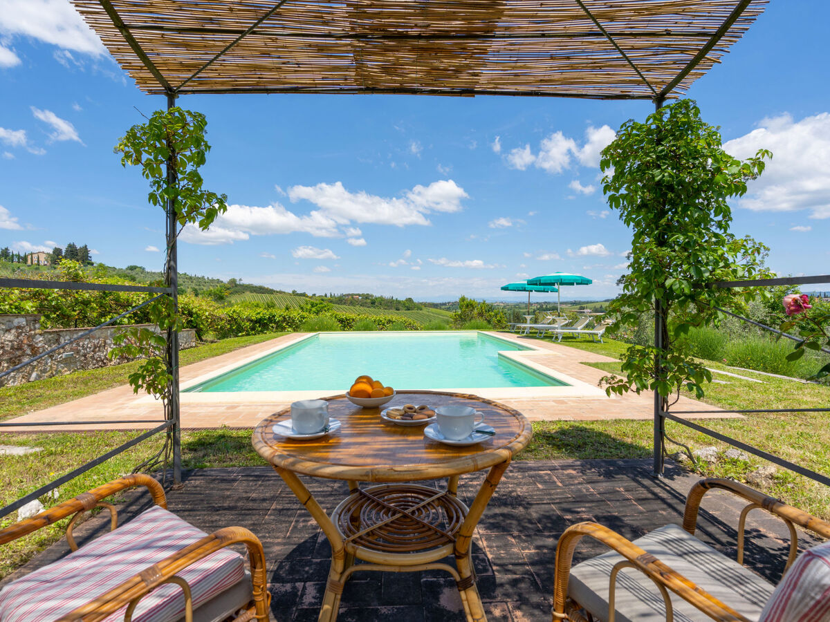 Villa Alba – San Gimignano, piscine et vue panoramique - Photo 3
